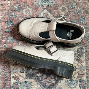 Dr. Martens Platform Mary Jane Shoes